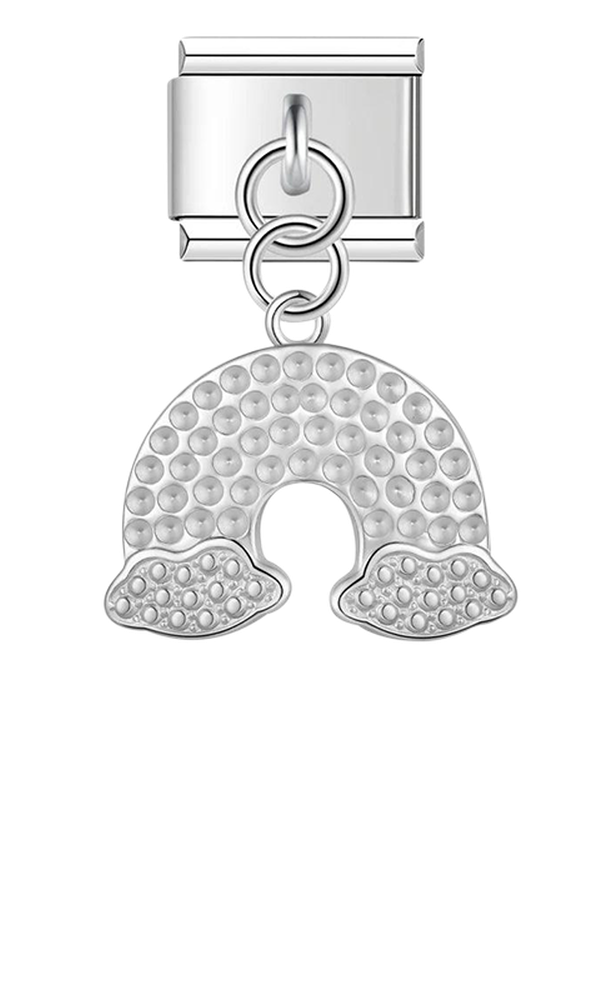 Rainbow, on Silver - rainbow-on-silver-charms-45942620717391.png