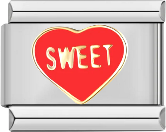 Red Heart, Sweet, on Silver - red heart sweet on silver.png