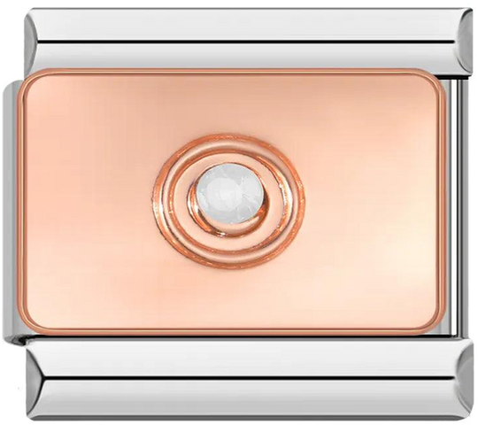Rose Gold Plate, White Pearl, on Silver - rose-gold-plate-white-pearl-on-silver-45431779426639.png