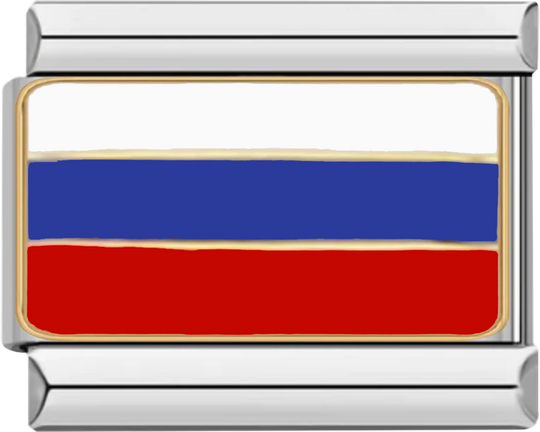 Russia Flag, on Silver - russia.png