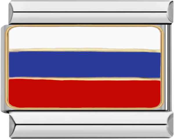 Russia Flag, on Silver - russia.png