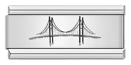 San Fransisco Bridge, on Silver - san-fransisco-bridge-on-silver-charms-45929022095695.webp