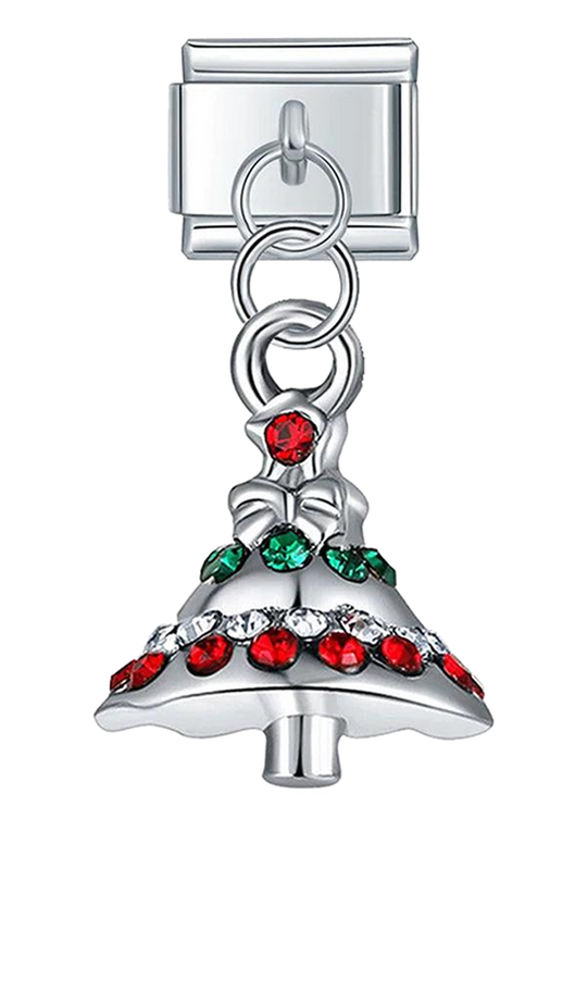Silver Christmas Tree with Stones - silver-christmas-tree-with-stones-charms-45394732089679.png
