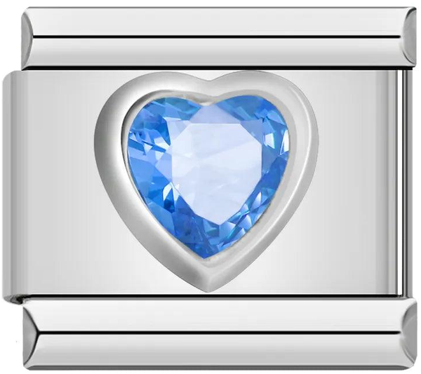 Silver Heart with Blue Stone, on Silver - silver-heart-with-blue-stone-on-silver-45921888108879.png