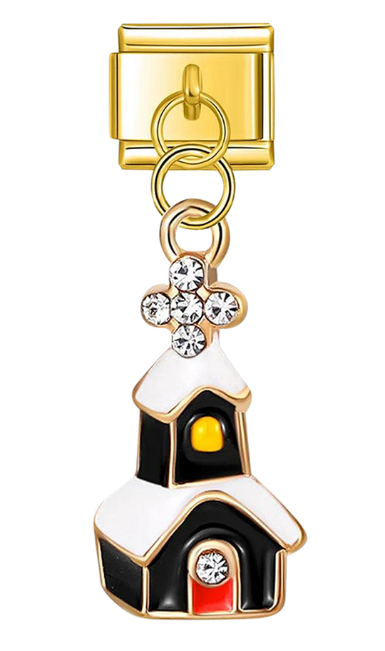 Snowy Black Church and Its Cross with Stones - snowy-black-church-and-its-cross-with-stones-charms-45394734350671.png