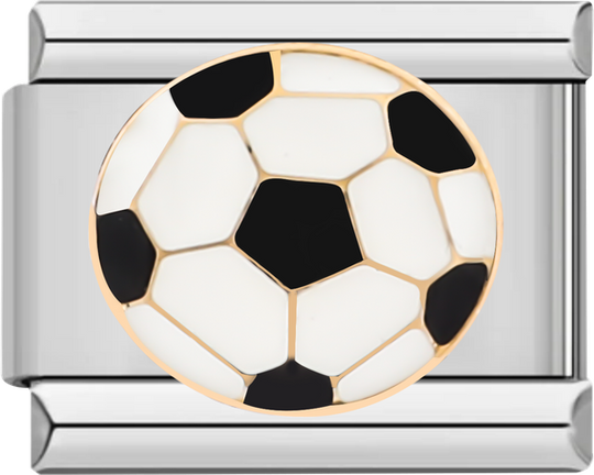 Soccer Ball, on Silver - soccer ball on silver.png