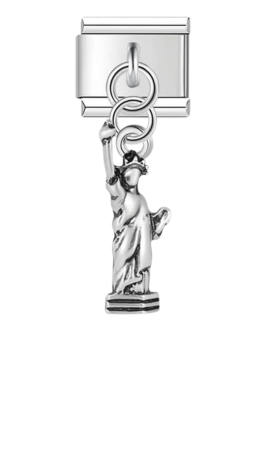Statue of Liberty, on Silver - statue-of-liberty-on-silver-charms-45928820244815.png