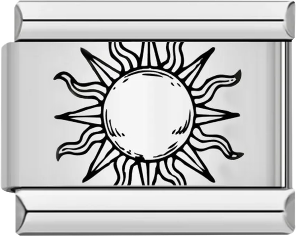 Sun Bewitched Black, on Silver - sun bewitched black on silver.png