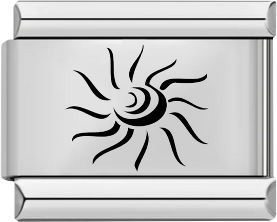 Sun Hypnosis Black, on Silver - sun hypnosis black on silver.png