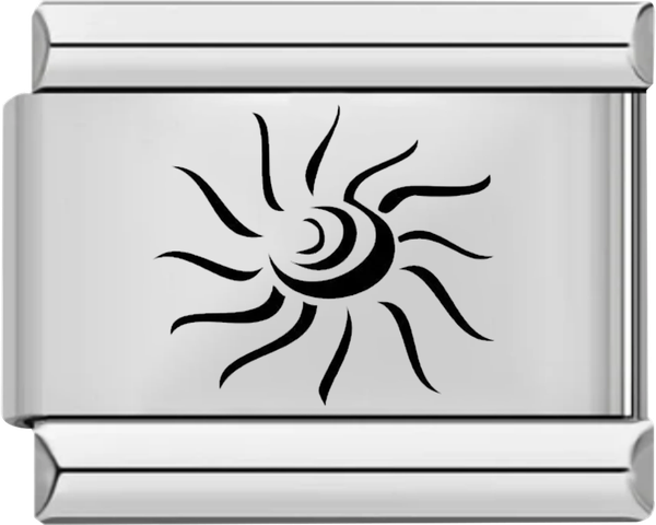 Sun Hypnosis Black, on Silver - sun hypnosis black on silver.png
