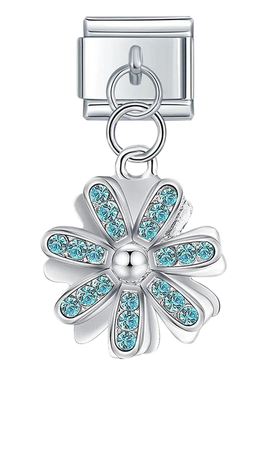 Turquoise Flower with Stones - turquoise-flower-with-stones-charms-45393539268943.png