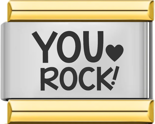You Rock!, on Gold - you rock on gold.png