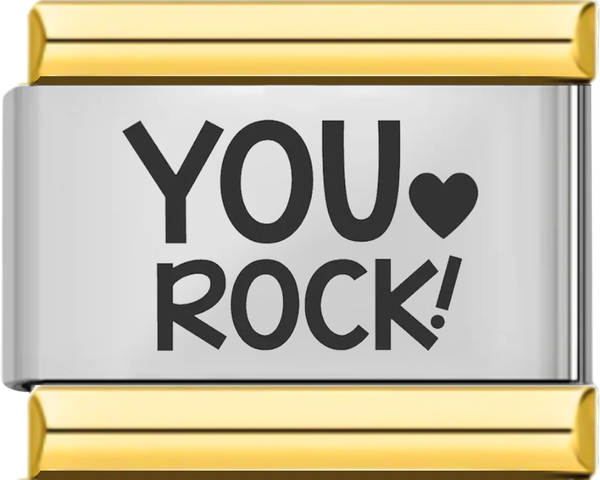 You Rock!, on Gold - you rock on gold.png
